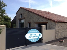 SAINT MICHEL EN L'HERM 85580 RARISSIME PROCHE PLAGES GRANGE RENOVEE GRAND CONFORT SUR 1500M² CLOS