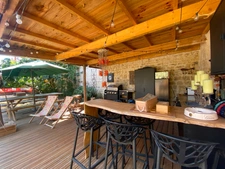 LUCON (85)- COEUR DE VILLE - DEMEURE BOURGEOISE XIX D'EXCEPTION 5 CHAMBRES AVEC PISCINE SUR PARC 1440M²