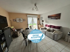 LUCON (85) PROCHE INTERMARCHE AU CALME APPARTEMENT T2 REZ DE JARDIN 46M² AVEC BALCON ET PARKING PRIVE