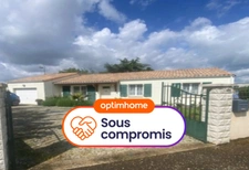 L'ORBRIE (85200) EN FOND D'IMPASSE ADORABLE VILLA PLAIN PIED 4 CHAMBRES AVEC DEPENDANCE SUR 707M² CLOS