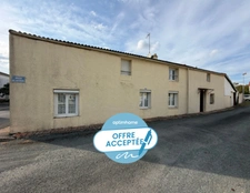 CORPE (85320) AU CALME ADORABLE MAISON EN PIERRES 4 CHAMBRES A RAFRAICHIR AVEC ANNEXE ET JARDIN CLOS