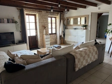 SAINTE GEMME LA PLAINE (85400) ADORABLE MAISON EN PIERRES 4/5 CHAMBRES AVEC DEPENDANCE ET JARDIN CLOS