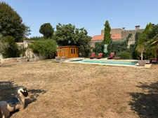 LUCON (85)- COEUR DE VILLE - DEMEURE BOURGEOISE XIX D'EXCEPTION 5 CHAMBRES AVEC PISCINE SUR PARC 1440M²