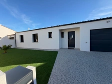 LA TRANCHE SUR MER 85360 - LA GRIERE - VILLA PLAIN PIED DE 2026 GRAND CONFORT AVEC GARAGE ET JARDIN CLOS