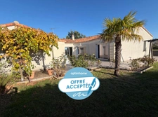 L'AIGUILLON SUR MER (85) QUARTIER RESIDENTIEL VILLA PLAIN PIED GRAND CONFORT AVEC GARAGE SUR 637M² CLOS
