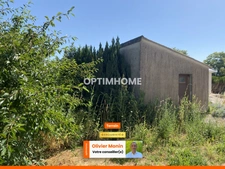 Terrain à bâtir de 400,00 m² avec garage de 60 m2 existant, libre constructeur