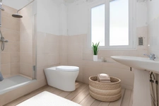 Appartement 3 pièces 53m² situé au 4ème et dernier étage ss ascenseur 