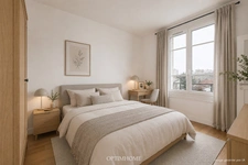 EXCLUSIVITÉ  - Appartement 2 pièces 37m² lumineux et sans vis à vis  – rue Noisy-le-Sec - Les Lilas