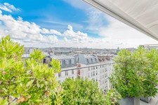 EXCLUSIVITÉ – APPARTEMENT  DERNIER ÉTAGE | TERRASSE DE 38 m² | VUE SUR LES TOITS DE PARIS