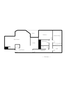 LIVRY GARGAN appartement T4 6 85 M2 cave et place de parking
