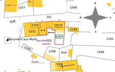 ENSEMBLE IMMOBILIER A RESTAURER (3 LOGEMENTS et une DÉPENDANCE) , CENTRE BOURG, JARDIN, PROCHE ÉCOLE