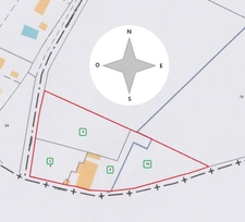 TRÈS JOLIE MAISON DE CARACTÈRE A RÉNOVER ENTIÈREMENT, POSSIBILITÉ 140 M² HABITABLES, ANNEXES ET DÉPENDANCES SUR 8768 M² 