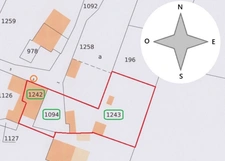 ENSEMBLE DE TROIS BÂTISSES (166, 42 et 36 m²) A RESTAURER ENTIÈREMENT, SUR 1382 M² AU CALME ET SANS VIS A VIS !!