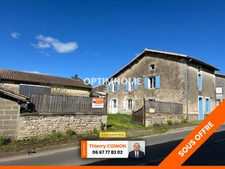 MAISON DE BOURG A FINIR DE RÉNOVER, 111 M² EXPLOITABLES, DÉPENDANCES, TERRAIN 1310M²... A SAISIR !!