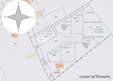 TERRAIN A VENDRE 1000 M² EN ÉCO-LOTISSEMENT !!