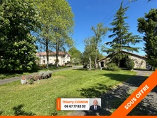 CHARMANT ENSEMBLE IMMOBILIER, 2 LOGEMENTS, 247 m², 7 CHAMBRES et dépendances SUR 4 Ha JOLIMENT ARBORÉS