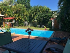 BEAUTIFUL HOUSE + STUDIO AND POOL IN BAIE MAHAULT (971)