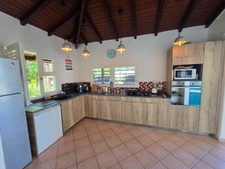 Superb villa with GRAND CUL SAC MARIN VIEW and swimming pool on 1001 m² of flat land