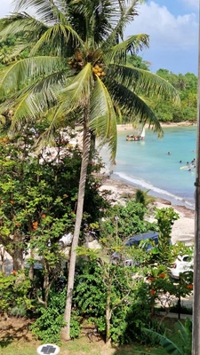 Dpt Guadeloupe (971), for sale LE GOSIER, Bas du Fort, beautiful duplex apartment T3 swimming pool beach on foot and parking