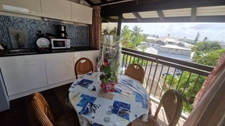 Dpt Guadeloupe (971), for sale LE GOSIER, Bas du Fort, beautiful duplex apartment T3 swimming pool beach on foot and parking