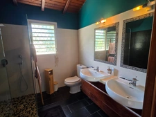 Superb villa with GRAND CUL SAC MARIN VIEW and swimming pool on 1001 m² of flat land