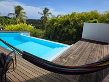 VILLA VUE MER PISCINE A GISSAC SAINTE ANNE