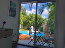 BEAUTIFUL HOUSE + STUDIO AND POOL IN BAIE MAHAULT (971)