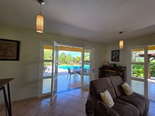 Superb villa with GRAND CUL SAC MARIN VIEW and swimming pool on 1001 m² of flat land