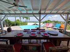 VUE MER Superbe villa de standing + T3 piscine à débordement sur 1000 m² à BAIE MAHAULT (971)