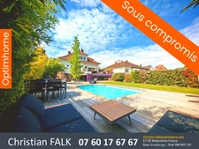 Grande maison familiale à Weyersheim – 233 m² de convivialité, jardin, piscine, salle de jeux et plus encore !