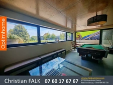 Grande maison familiale à Weyersheim – 233 m² de convivialité, jardin, piscine, salle de jeux et plus encore !