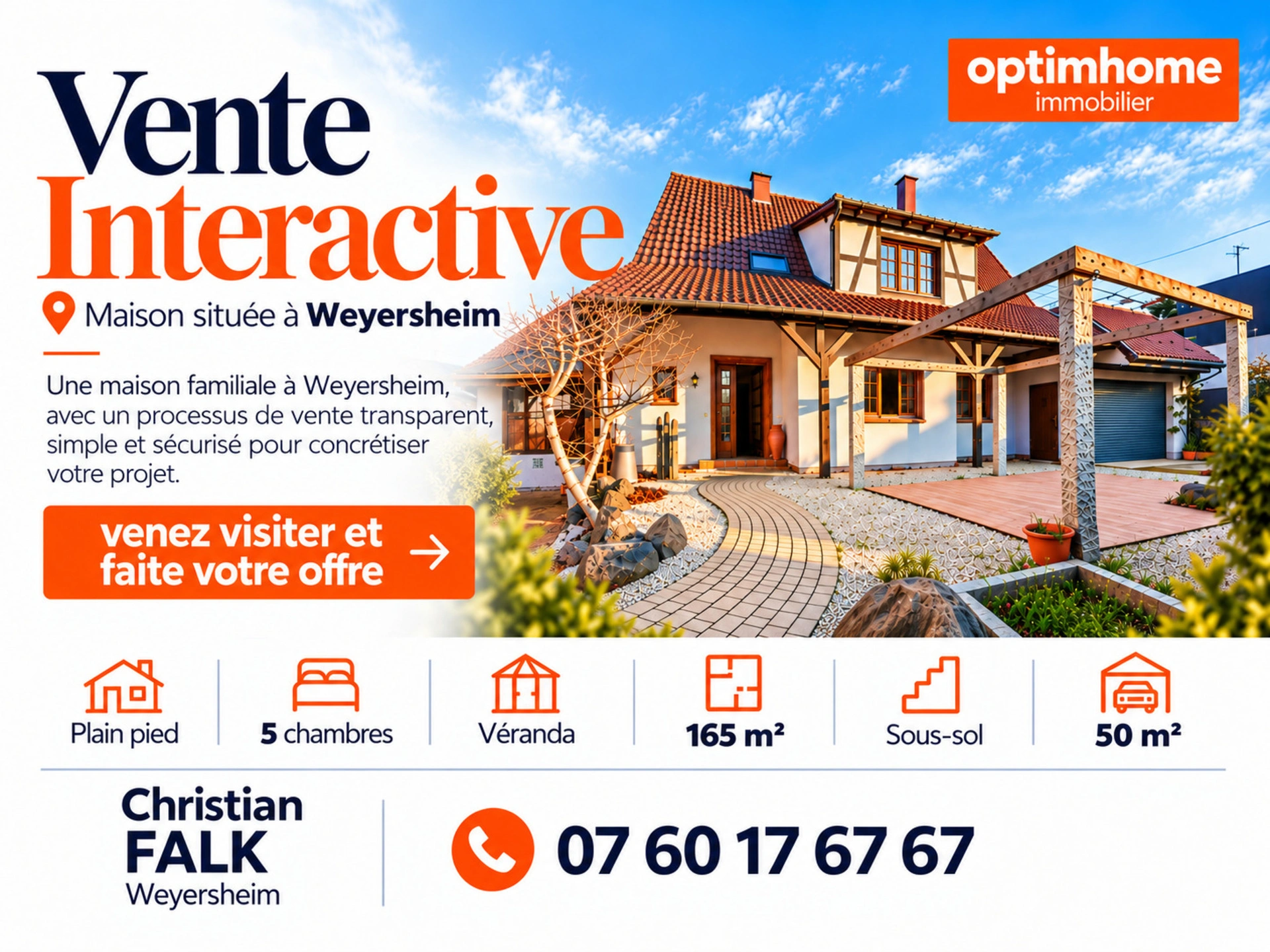 Maison 7 pièces 165 m² · à Weyersheim · 165 m² · 295 000 €