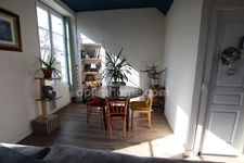 Appartement/Maison vaste deux pièces avec jardin et garage au calme
