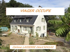 LA GACILLY Maison familiale sur sous-sol complet de 5 chambres en excellent état VENDUE en VIAGER occupé