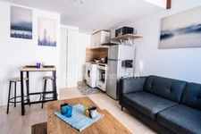 Quartier DUNOIS F1 Bis en excellent Etat vendu entièrement meublé