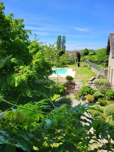  COUP DE COEUR POUR CETTE BELLE MAISON DE CARACTERE AVEC JOLI JARDIN ET PISCINE