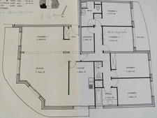 VUE IMPRENABLE POUR CET APPARTEMENT DE TYPE 6 AU DERNIER ETAGE AVEC ASCENSEUR - BALCON - 2 GGES ET CAVE
