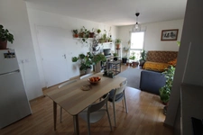 NANTES à l’extrême EST de l’île BEAULIEU et à proximité du PARC NATUREL, dans immeuble avec ASCENCEUR, Appartement T3 entièrement MEUBLE de 65.30m² avec LOGGIA, CAVE et BOX sécurisé pour un véhicule