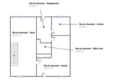 2 maisons sur terrain de 850 m² à 20 MN à pieds RER D "FOSSES - SURVILLIERS" 
