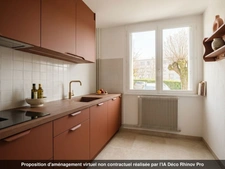 Indre et Loire, Tours nord, dans quartier calme, T2 avec cave et place de parking 