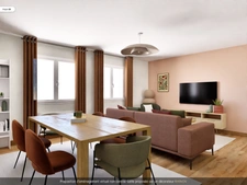 Appartement à vendre 4 -5 pièces avec garage et cave  SAINT CYR SUR LOIRE (37) 