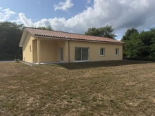 Belle villa neuve de plain-pied proche de Labastide d'armagnac