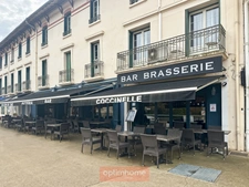 Murs et Fond.RESTAURANT PIZZERIA BAR 390 M2, terrasse 50 places assises sur rue piétonne 