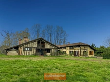 Authentique Landaise de caractère, 316 m² habitables sur 8000 M2. Cadre paisible