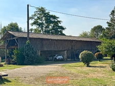 Authentique Landaise en pierres et colombages sur 17 000 M2 de terrain arboré.