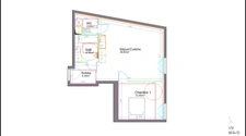 Appartement à vendre 2 pièces LA FERTE SOUS JOUARRE (77)