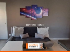 La Farlède, centre ville, appartement type 2 avec parking privé. 