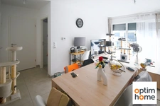 APPARTEMENT PLAIN PIED 50M2 ENVIRON - TERRASSE - PLACE DE PARKING PRIVATIVE - VENDU MEUBLE