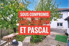Maison mitoyenne d’un seul côté à Mont-Saint-Martin – 70 m² + garage aménagé en appartement