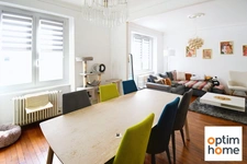 EXCLUSIVITÉ LONGWY – SUPERBE APPARTEMENT DE CARACTÈRE 105 M² – GRAND GARAGE 40,5 M² + REMISE 22 M² – ASCENSEUR